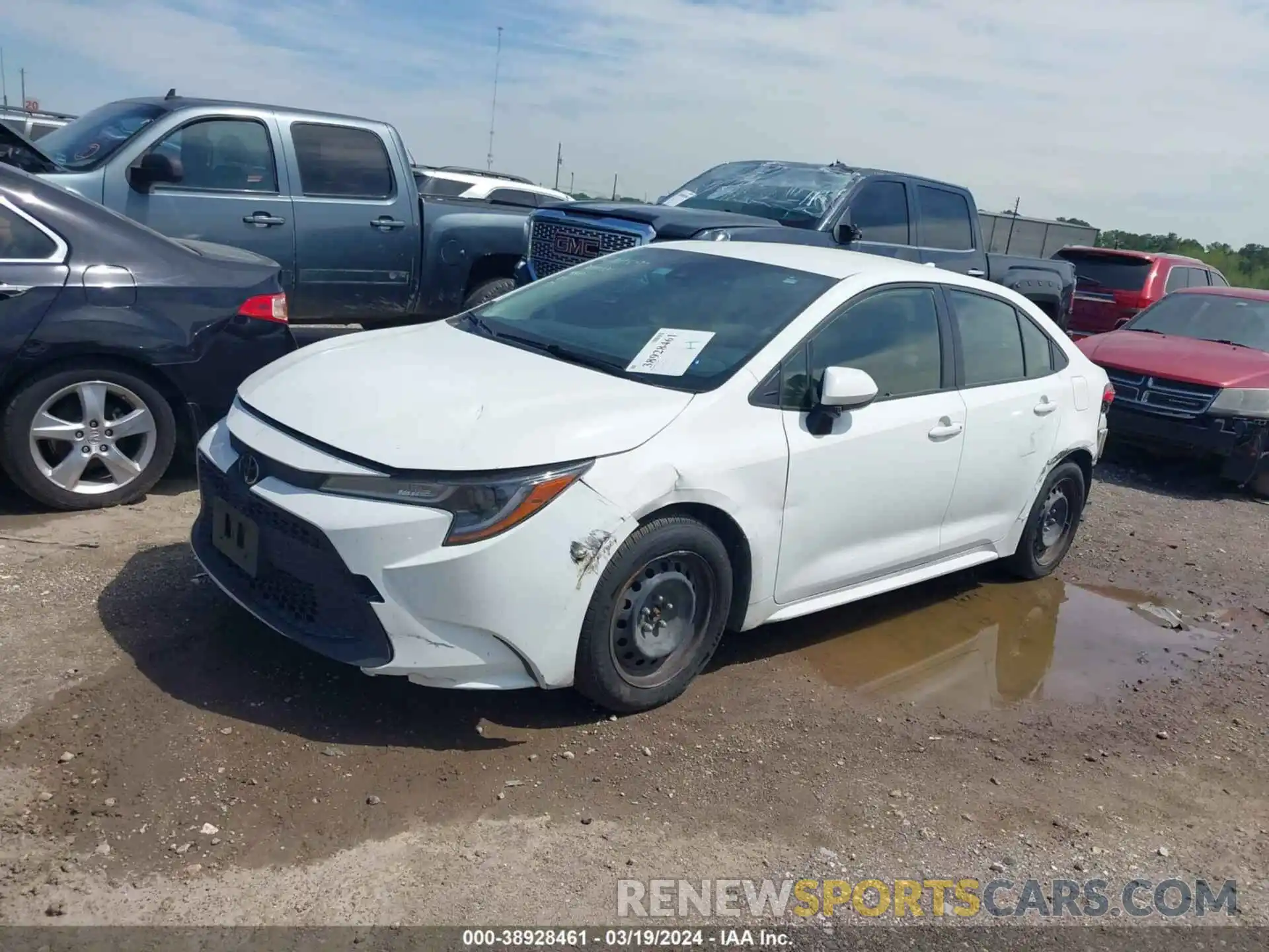 2 Photograph of a damaged car JTDEPMAEXN3001469 TOYOTA COROLLA 2022