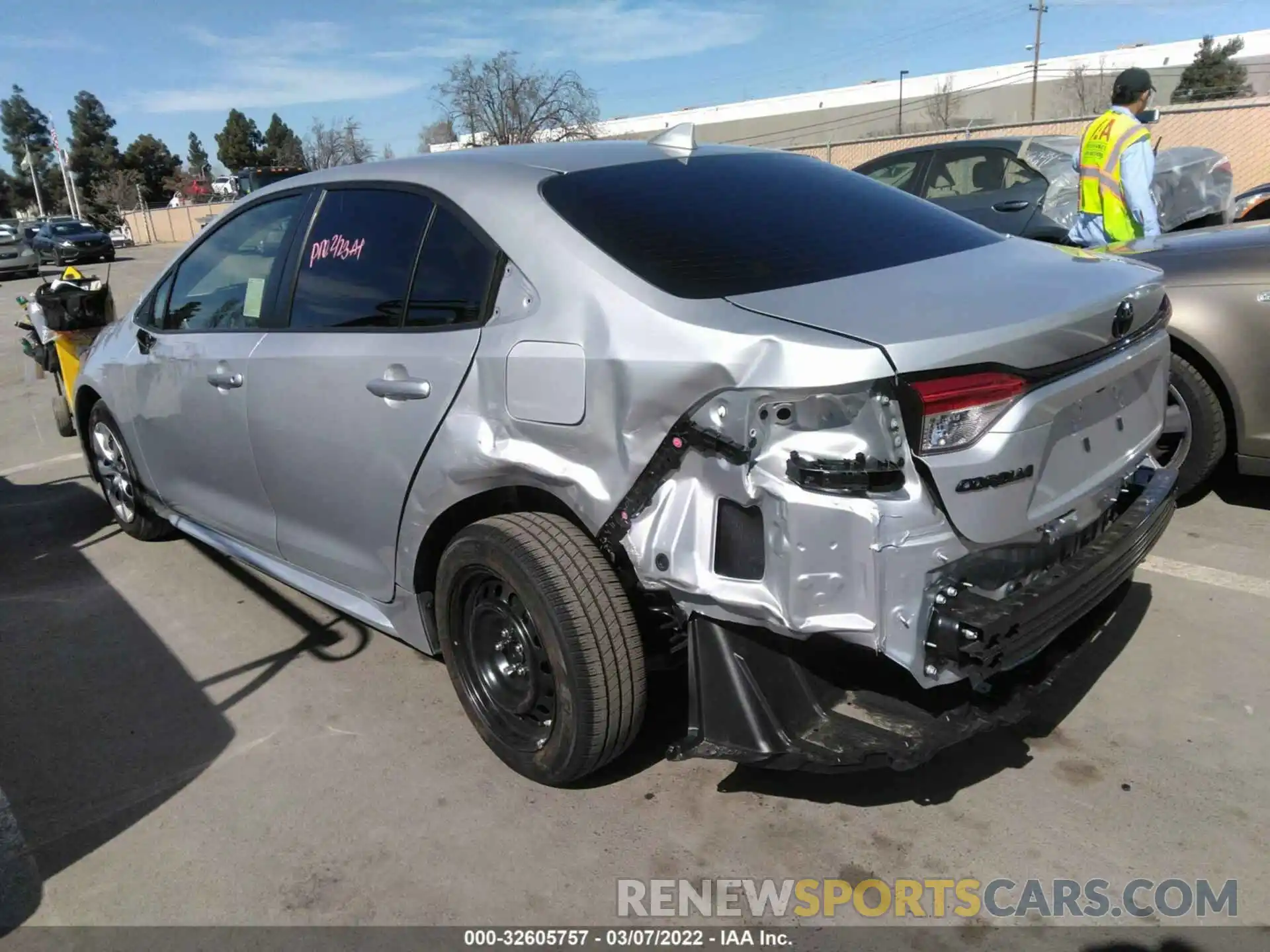 3 Photograph of a damaged car JTDEPMAEXN3006624 TOYOTA COROLLA 2022