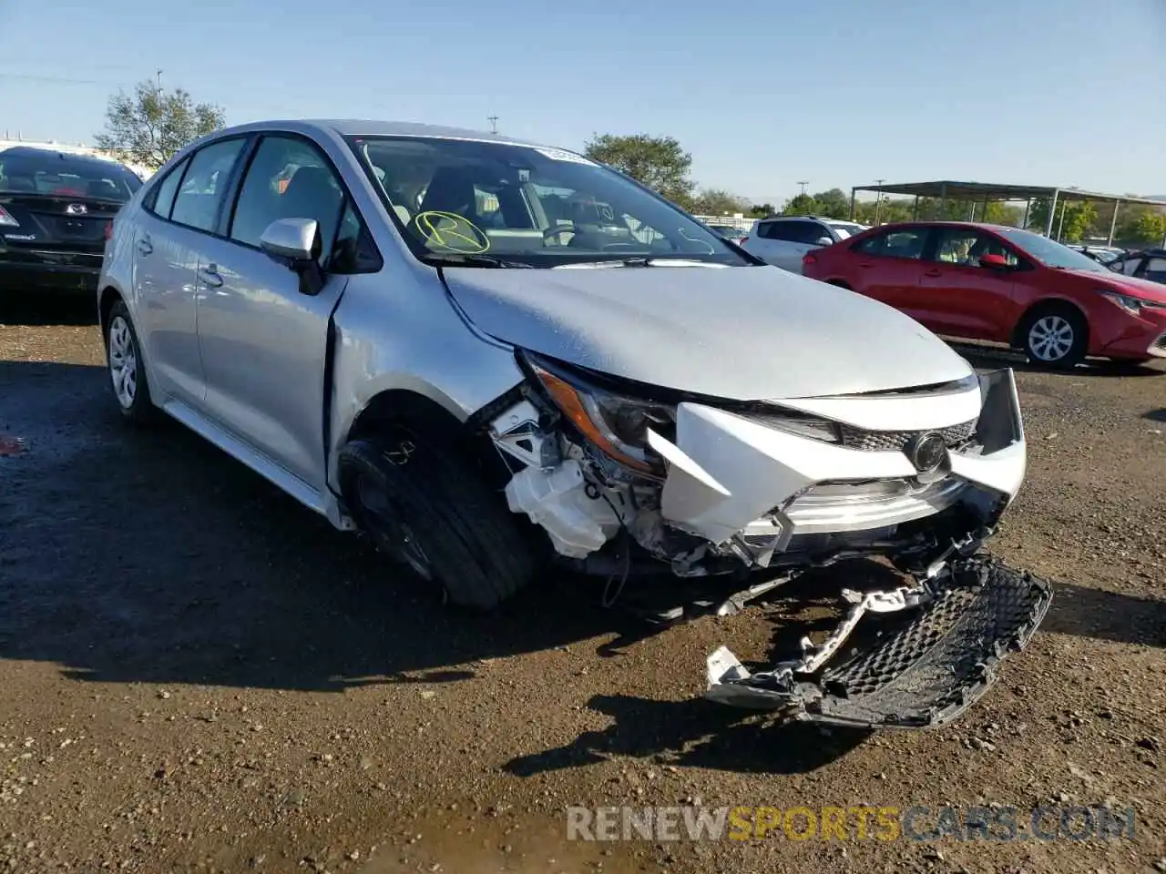 1 Photograph of a damaged car JTDEPMAEXN3007188 TOYOTA COROLLA 2022