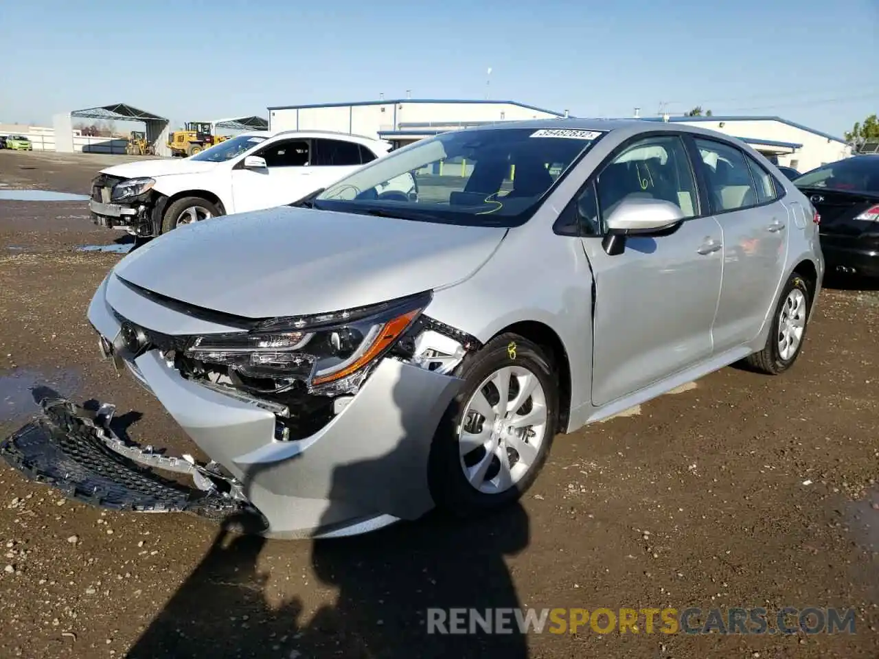 2 Photograph of a damaged car JTDEPMAEXN3007188 TOYOTA COROLLA 2022