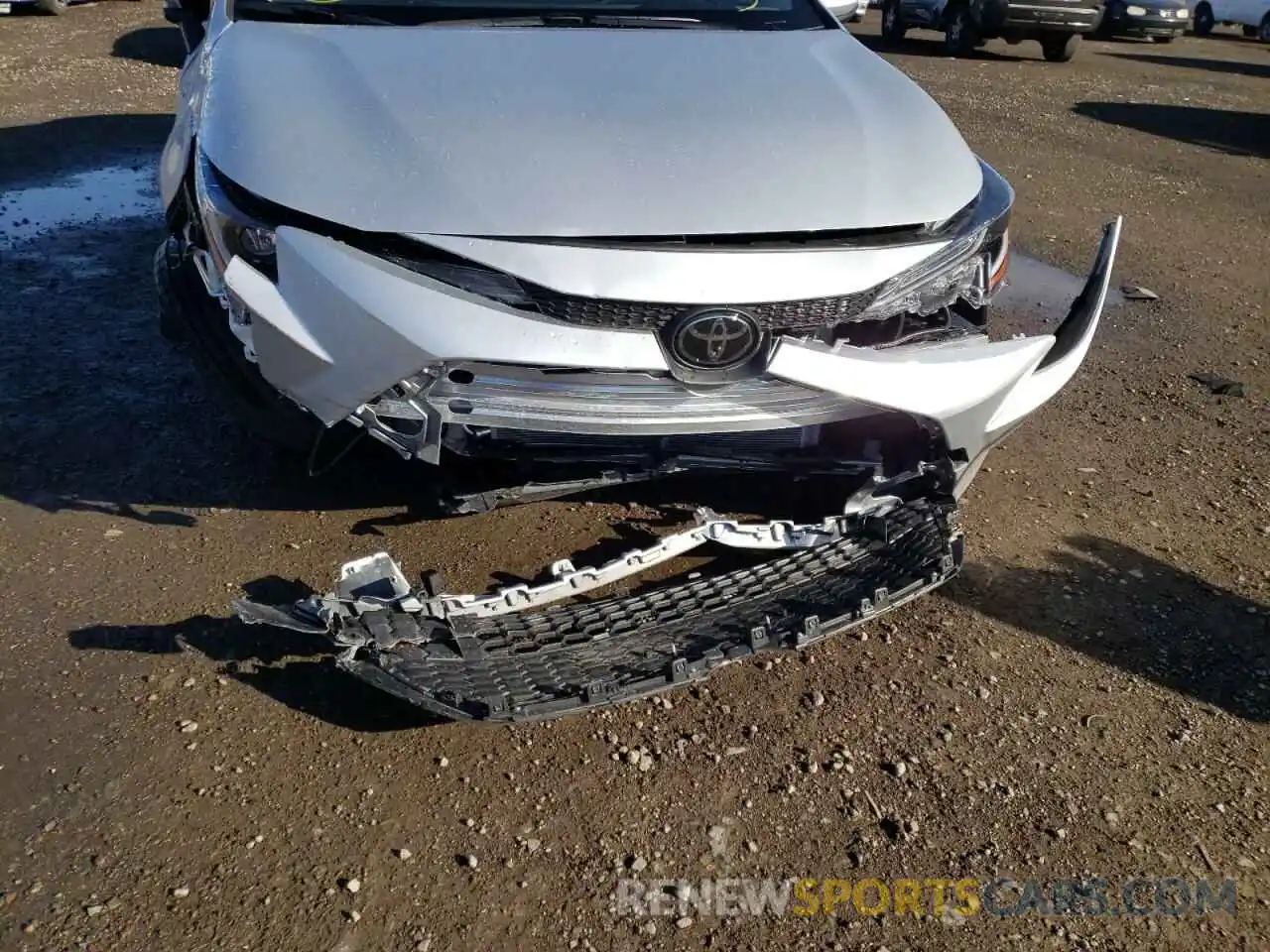 9 Photograph of a damaged car JTDEPMAEXN3007188 TOYOTA COROLLA 2022