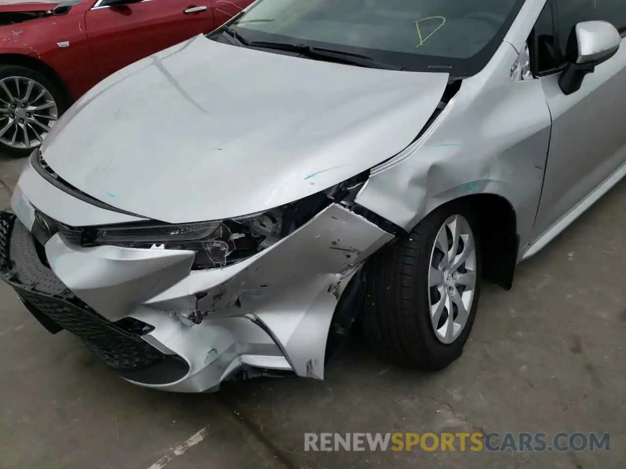 9 Photograph of a damaged car JTDEPMAEXN3008552 TOYOTA COROLLA 2022