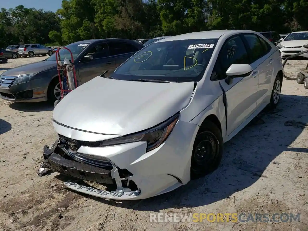 2 Photograph of a damaged car JTDEPMAEXN3010799 TOYOTA COROLLA 2022