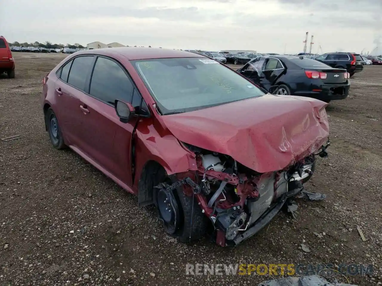 1 Photograph of a damaged car JTDEPMAEXNJ191169 TOYOTA COROLLA 2022