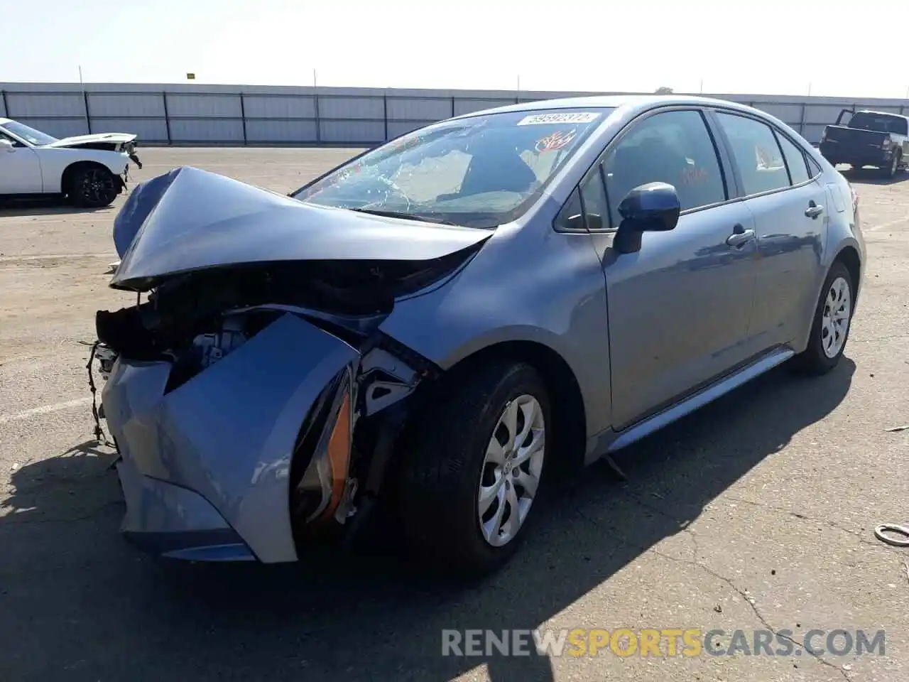 2 Photograph of a damaged car JTDEPMAEXNJ191477 TOYOTA COROLLA 2022