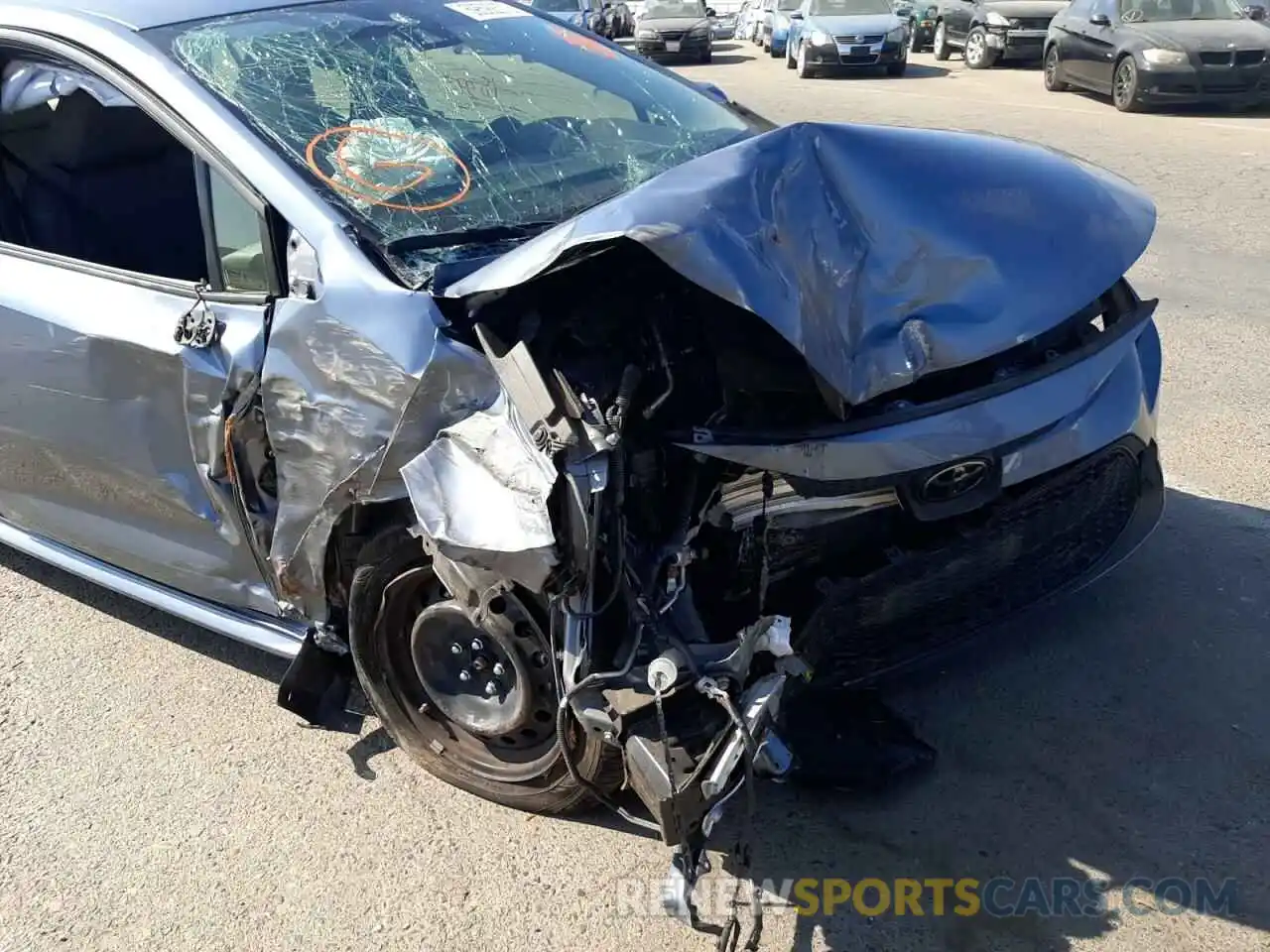 9 Photograph of a damaged car JTDEPMAEXNJ191477 TOYOTA COROLLA 2022