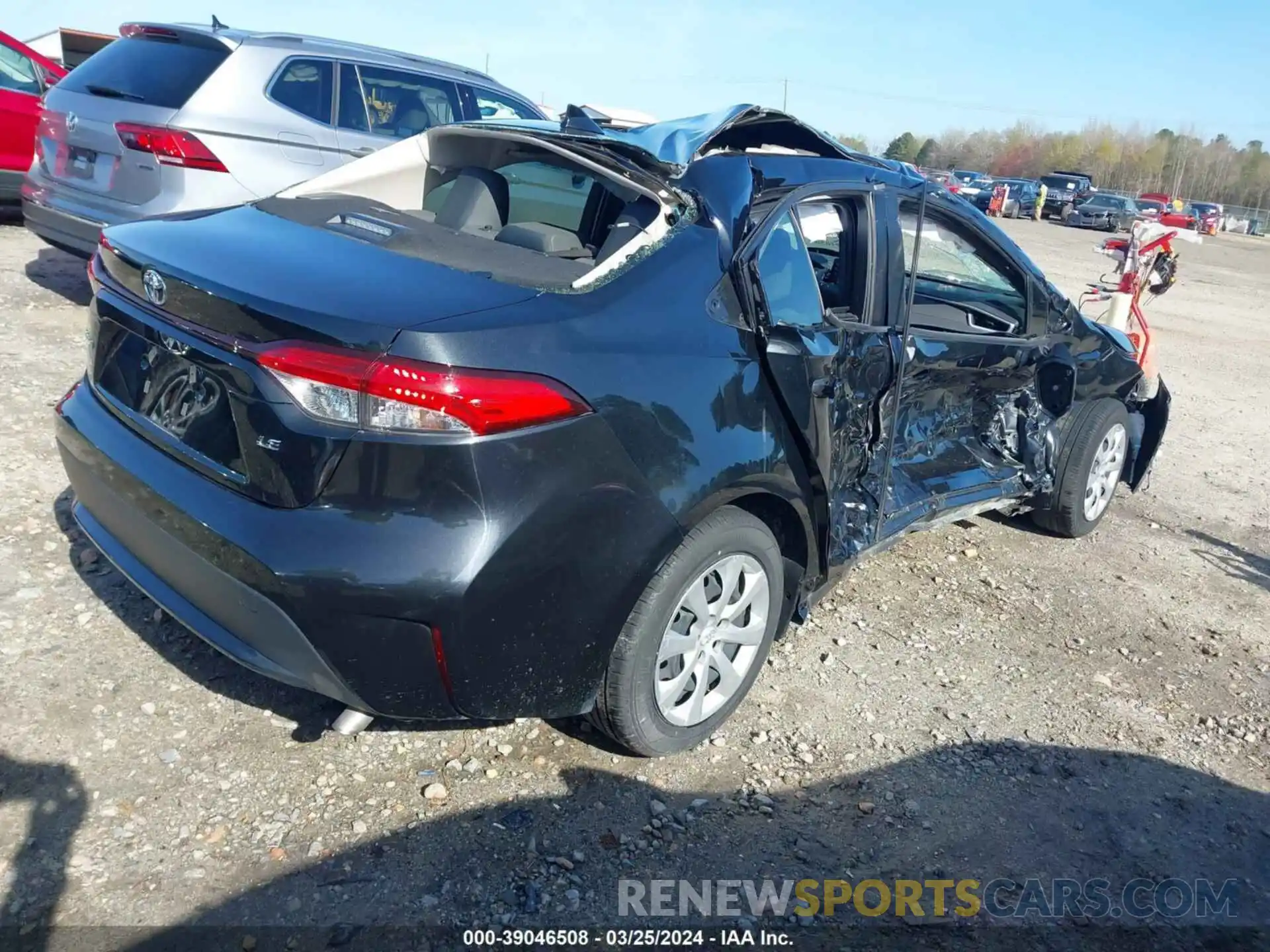 4 Photograph of a damaged car JTDEPMAEXNJ191706 TOYOTA COROLLA 2022