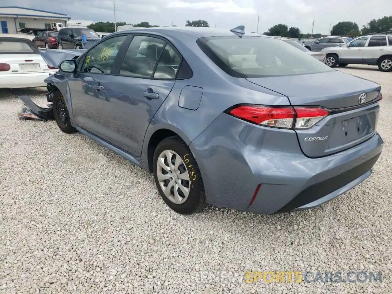 3 Photograph of a damaged car JTDEPMAEXNJ194010 TOYOTA COROLLA 2022