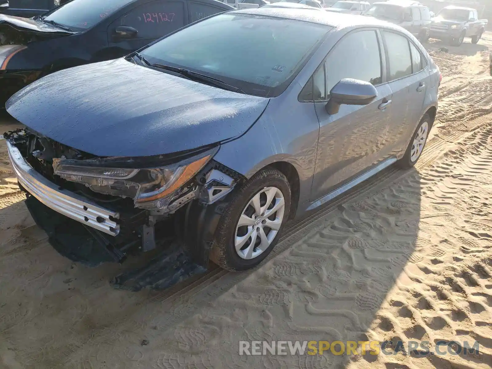 2 Photograph of a damaged car JTDEPMAEXNJ194783 TOYOTA COROLLA 2022