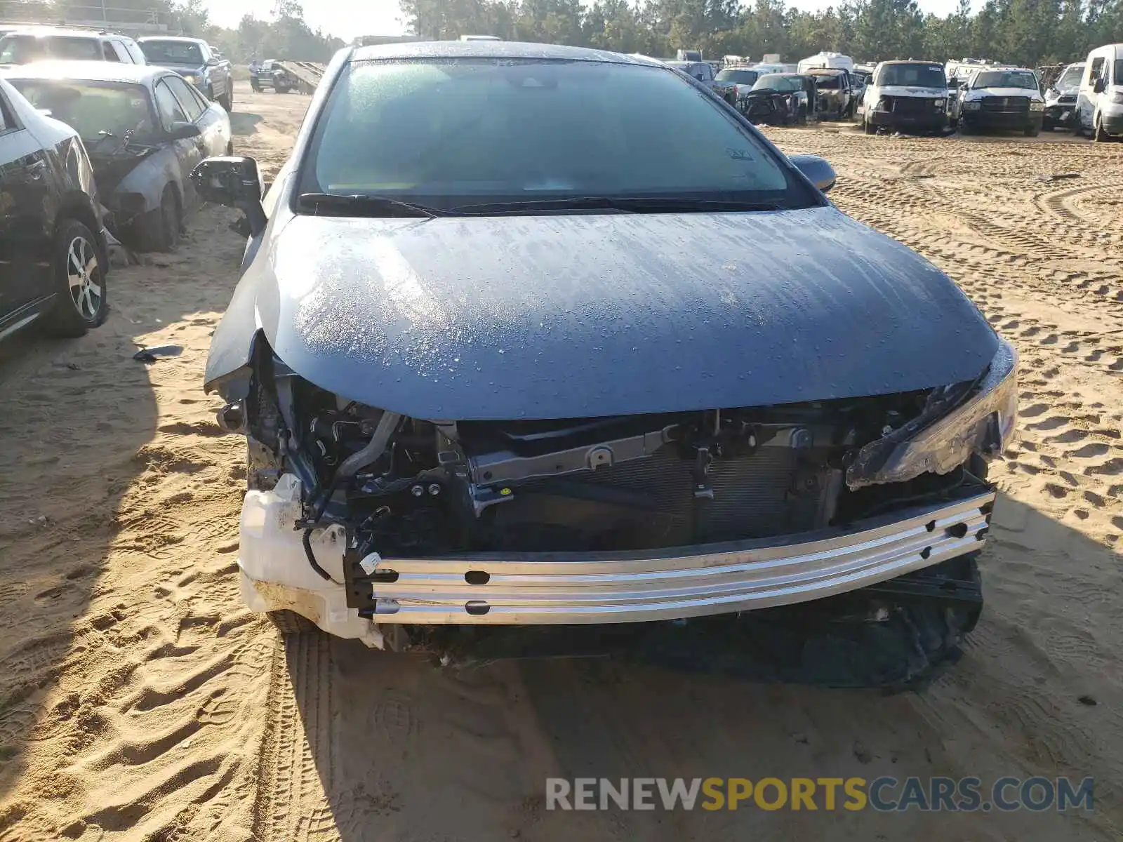 9 Photograph of a damaged car JTDEPMAEXNJ194783 TOYOTA COROLLA 2022