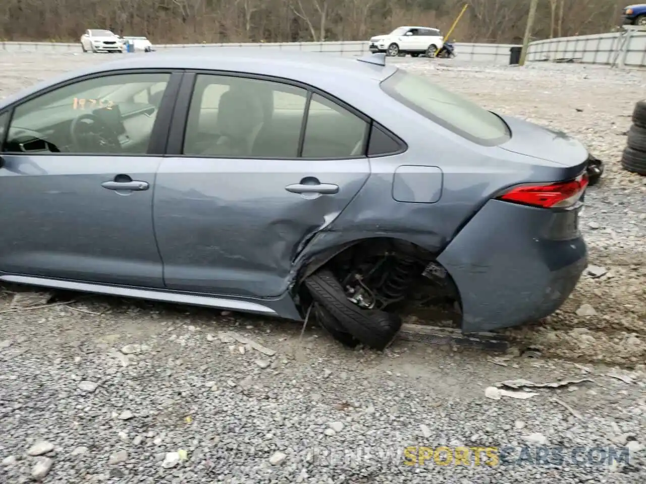 9 Photograph of a damaged car JTDEPMAEXNJ195657 TOYOTA COROLLA 2022