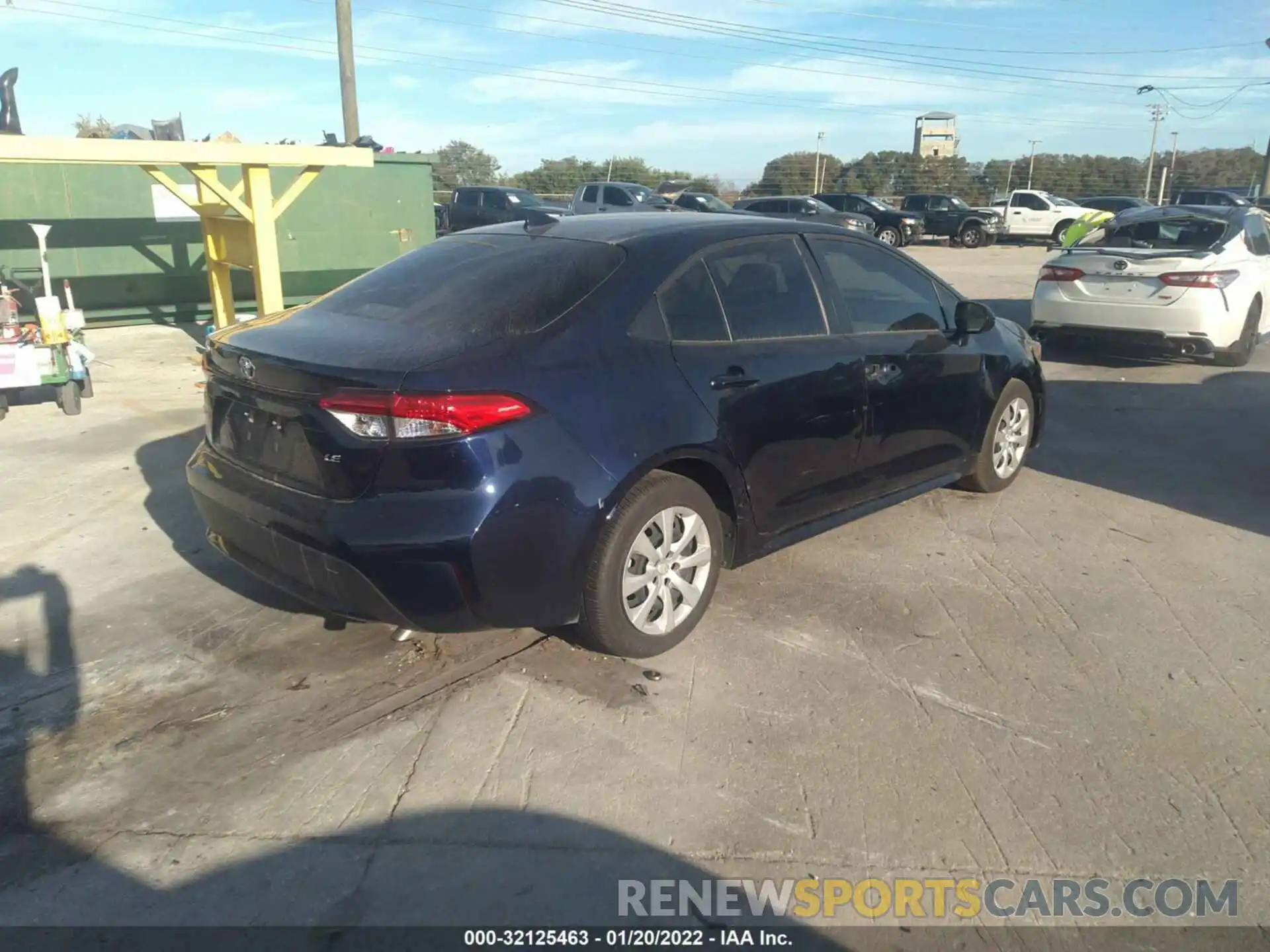 4 Photograph of a damaged car JTDEPMAEXNJ196369 TOYOTA COROLLA 2022