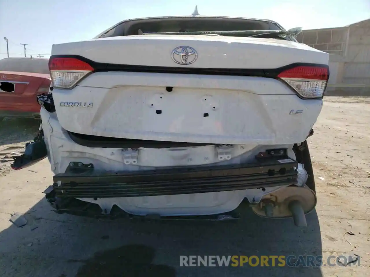 9 Photograph of a damaged car JTDEPMAEXNJ196467 TOYOTA COROLLA 2022