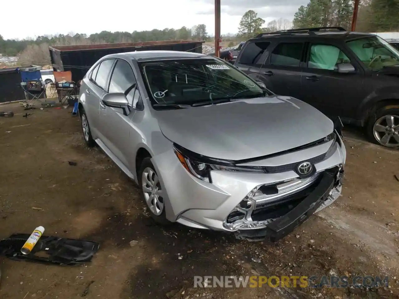 1 Photograph of a damaged car JTDEPMAEXNJ198266 TOYOTA COROLLA 2022