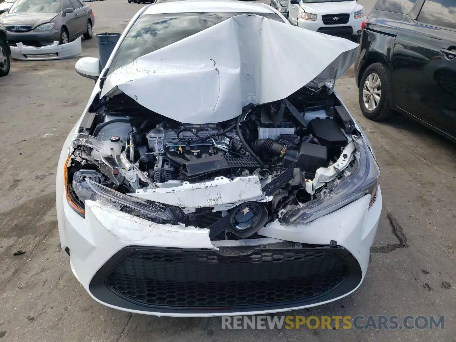 9 Photograph of a damaged car JTDEPMAEXNJ198610 TOYOTA COROLLA 2022