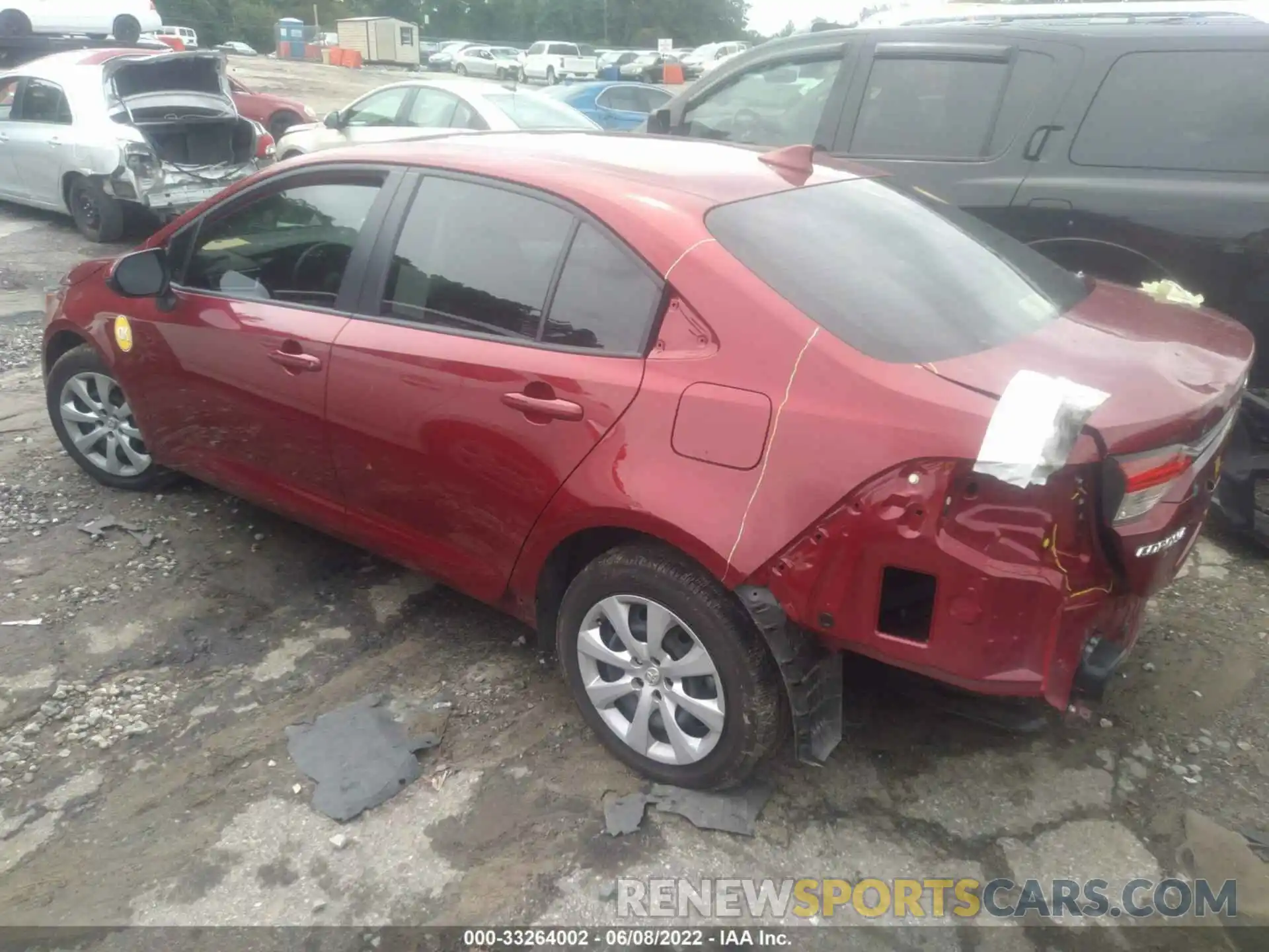 3 Photograph of a damaged car JTDEPMAEXNJ199854 TOYOTA COROLLA 2022