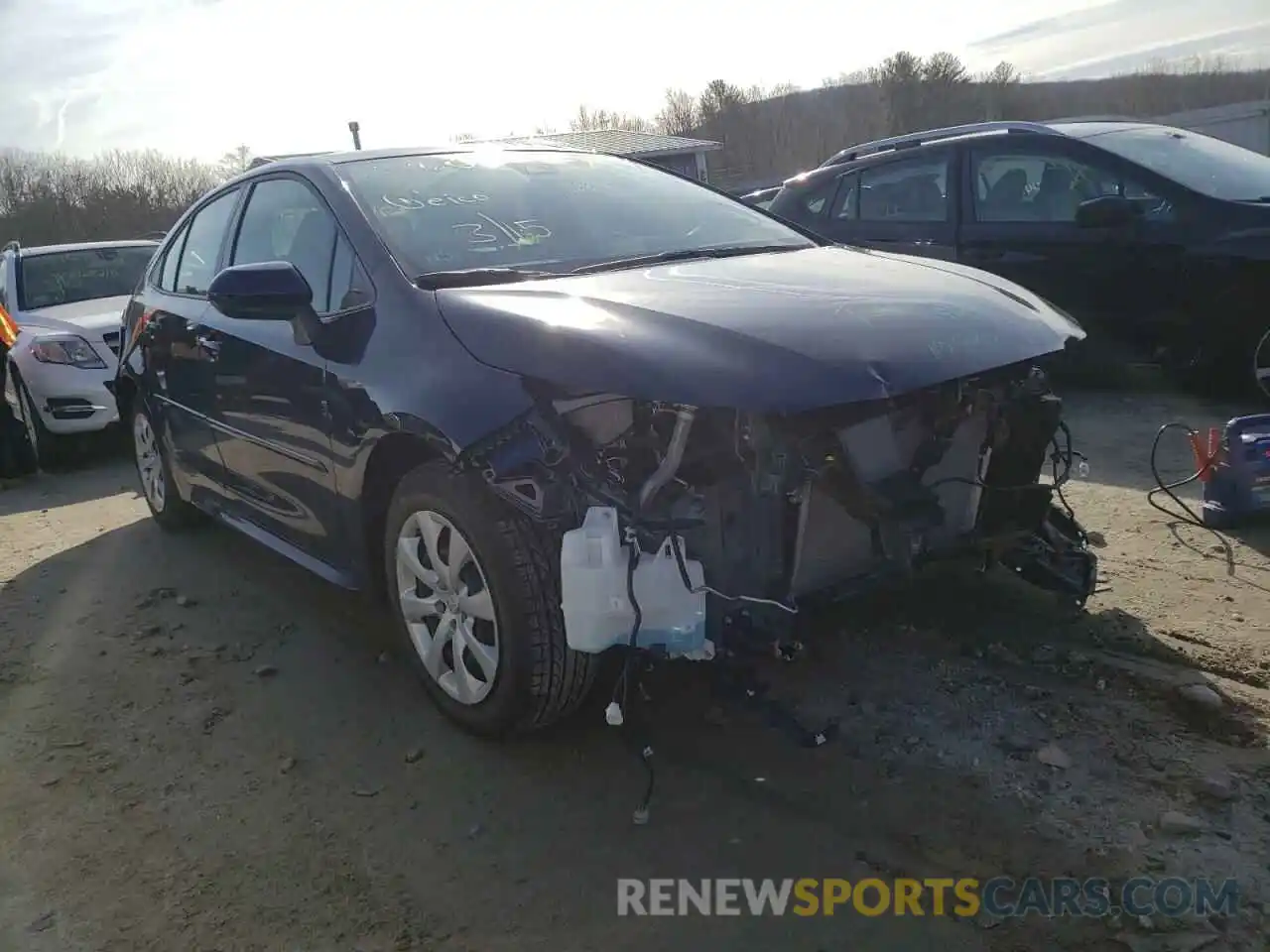 1 Photograph of a damaged car JTDEPMAEXNJ201120 TOYOTA COROLLA 2022