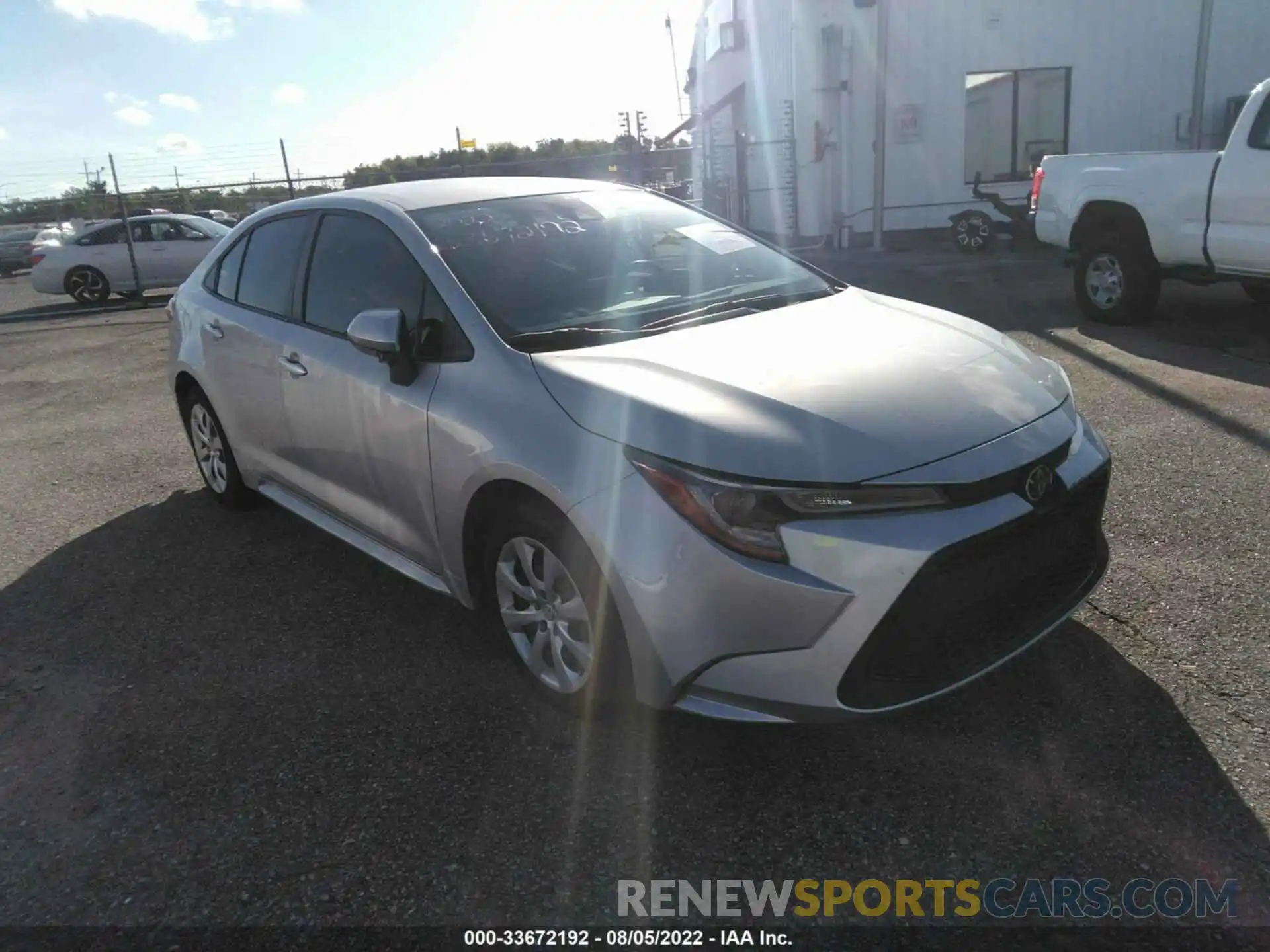 1 Photograph of a damaged car JTDEPMAEXNJ201621 TOYOTA COROLLA 2022