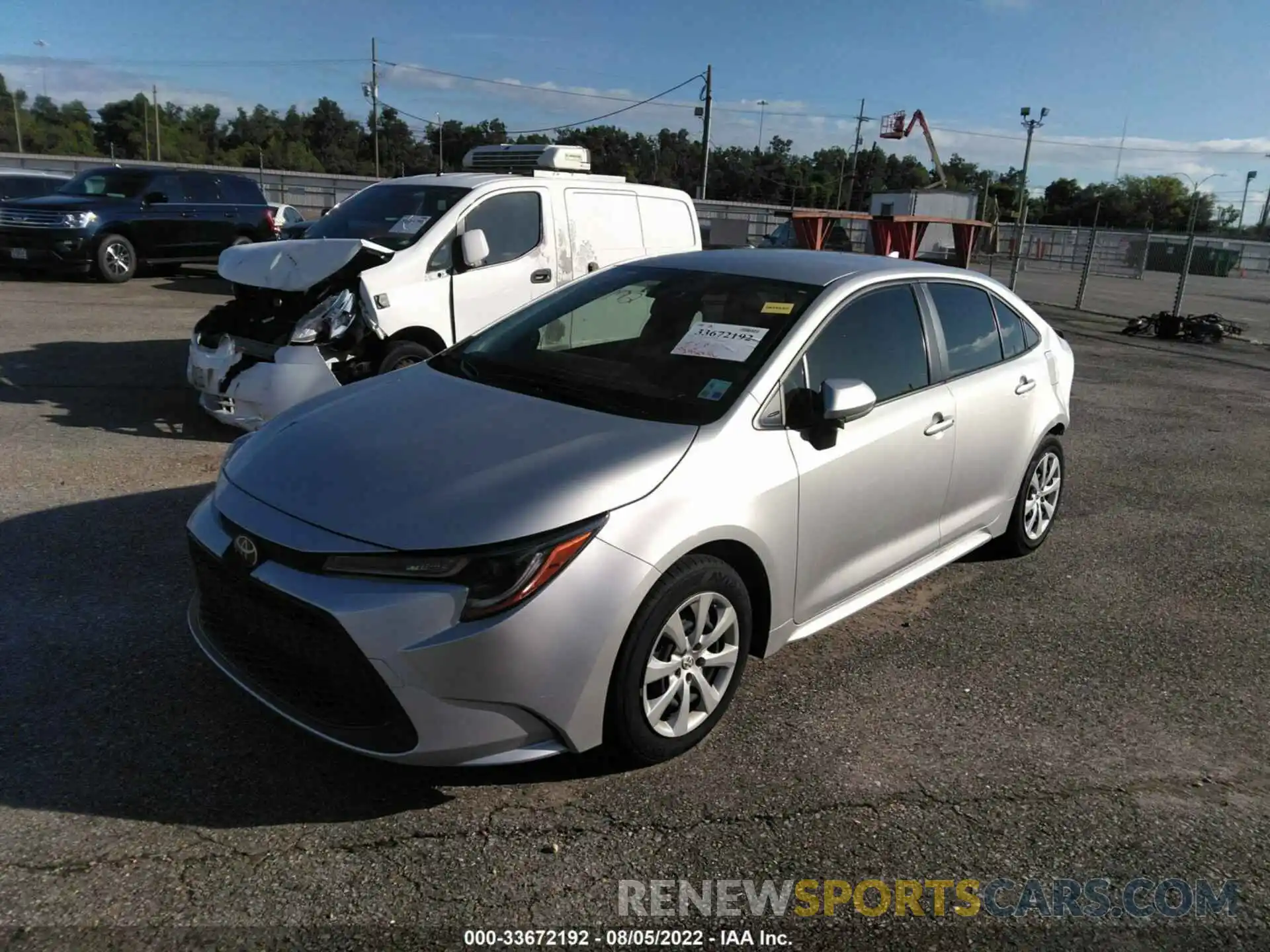 2 Photograph of a damaged car JTDEPMAEXNJ201621 TOYOTA COROLLA 2022