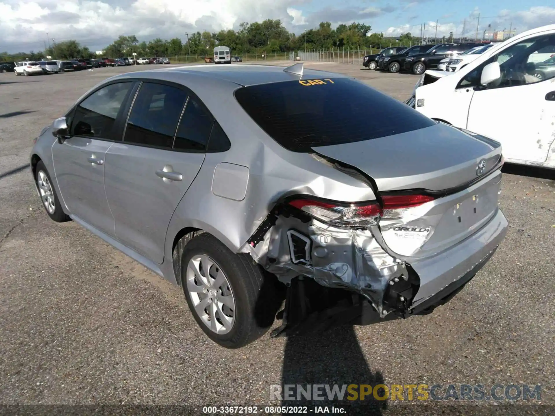 3 Photograph of a damaged car JTDEPMAEXNJ201621 TOYOTA COROLLA 2022