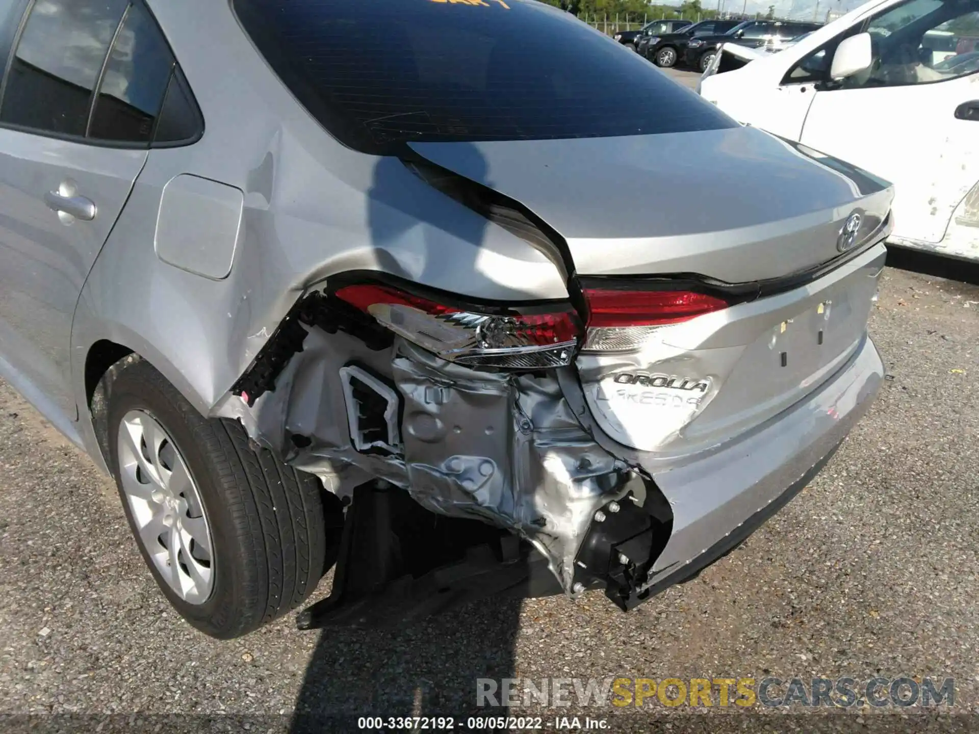 6 Photograph of a damaged car JTDEPMAEXNJ201621 TOYOTA COROLLA 2022