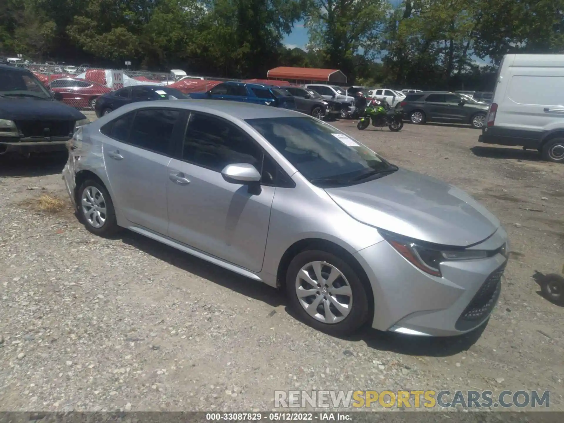 1 Photograph of a damaged car JTDEPMAEXNJ203952 TOYOTA COROLLA 2022