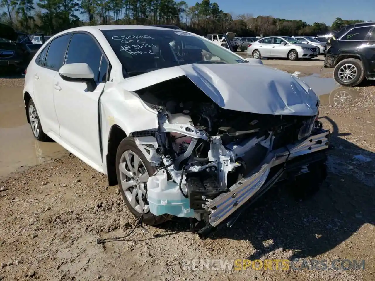 1 Photograph of a damaged car JTDEPMAEXNJ204809 TOYOTA COROLLA 2022