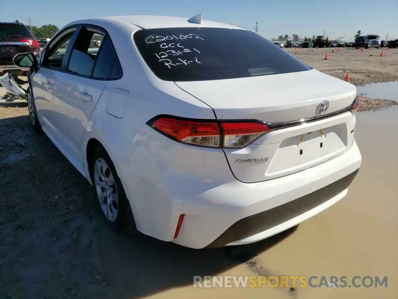 3 Photograph of a damaged car JTDEPMAEXNJ204809 TOYOTA COROLLA 2022