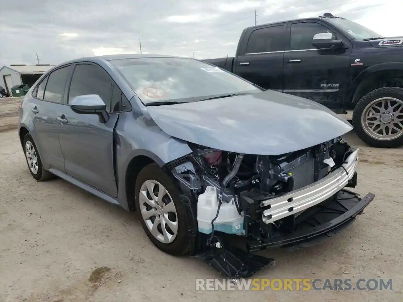 1 Photograph of a damaged car JTDEPMAEXNJ209153 TOYOTA COROLLA 2022