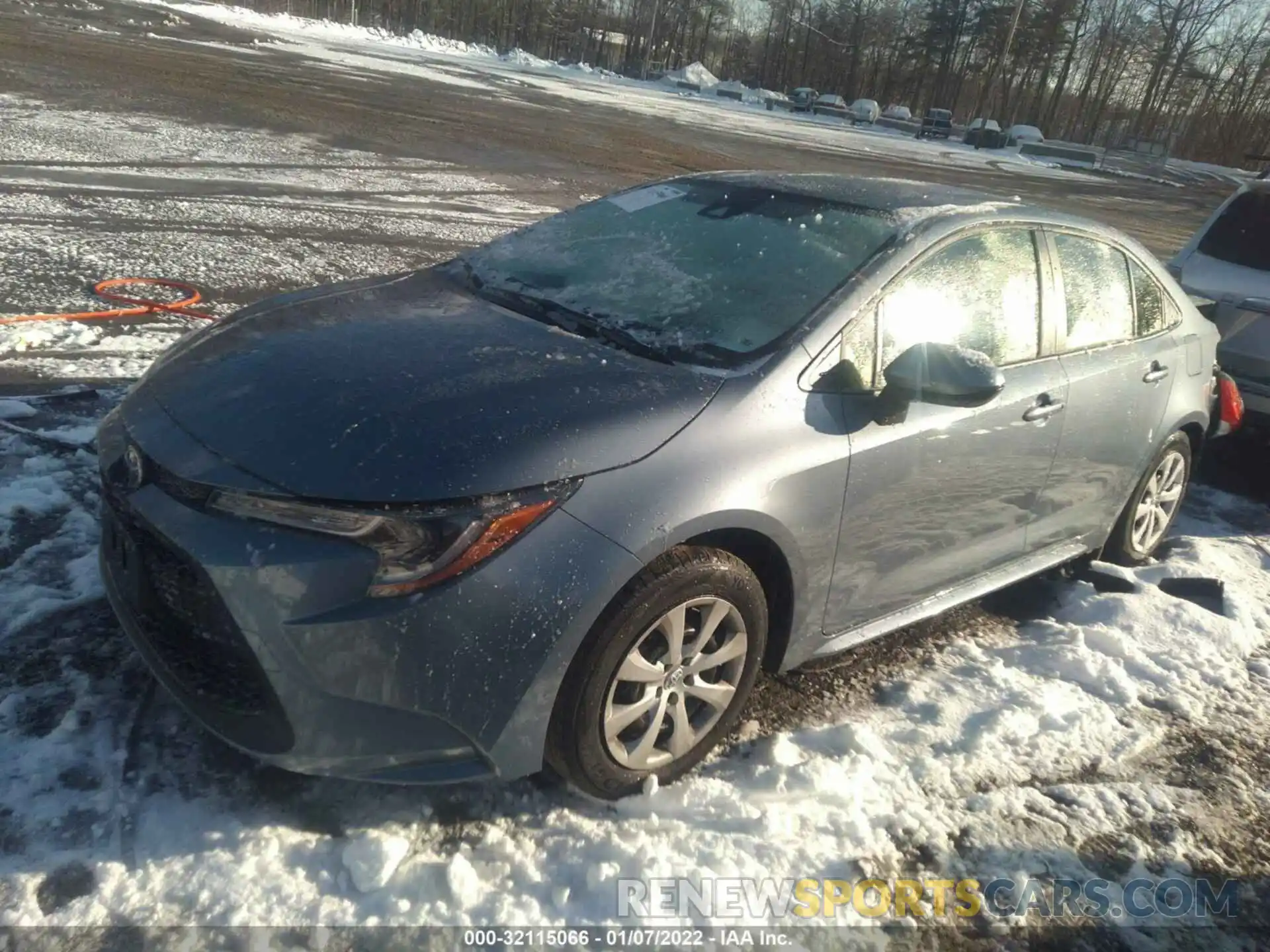 2 Photograph of a damaged car JTDEPMAEXNJ209539 TOYOTA COROLLA 2022