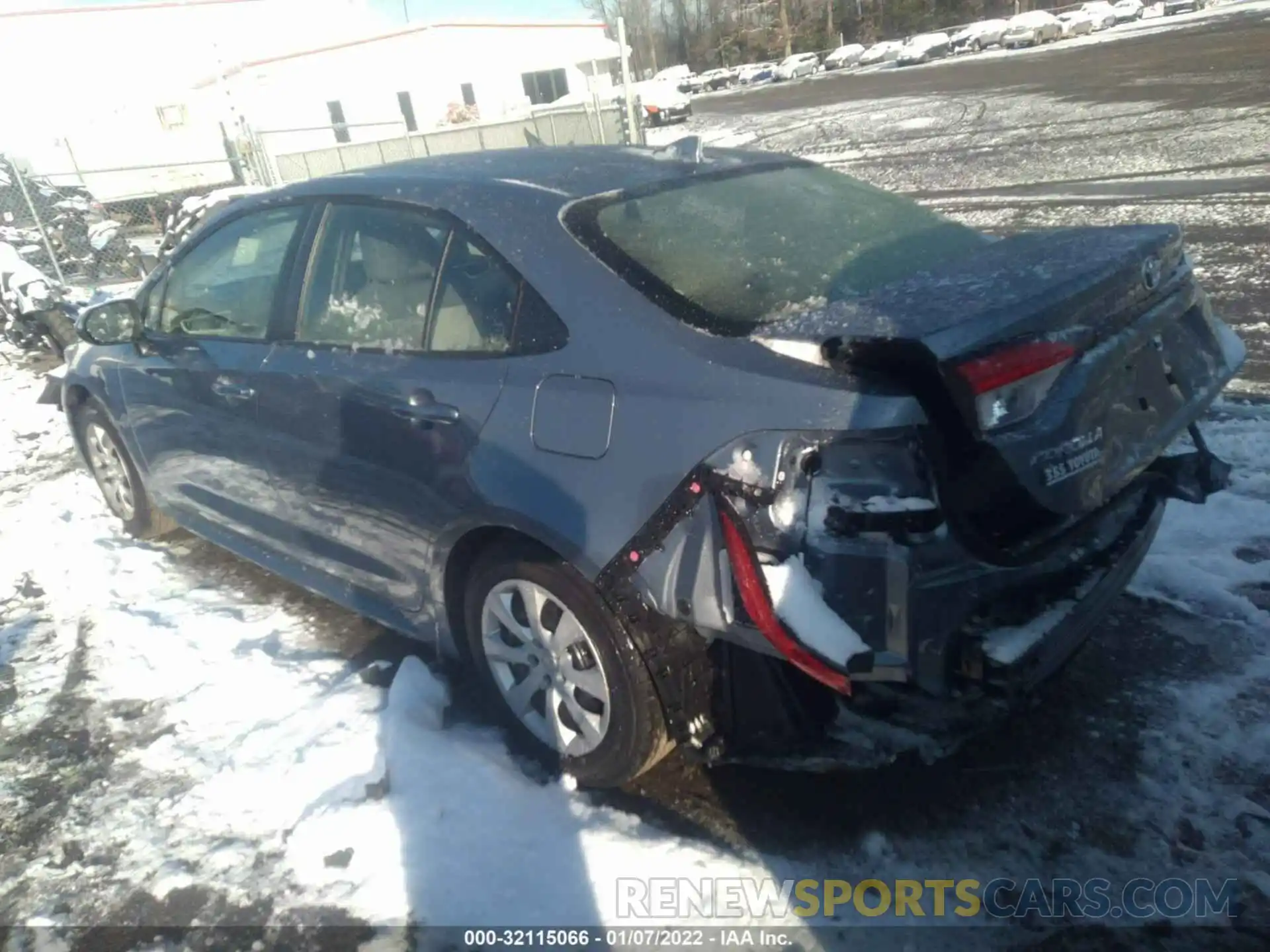 3 Photograph of a damaged car JTDEPMAEXNJ209539 TOYOTA COROLLA 2022