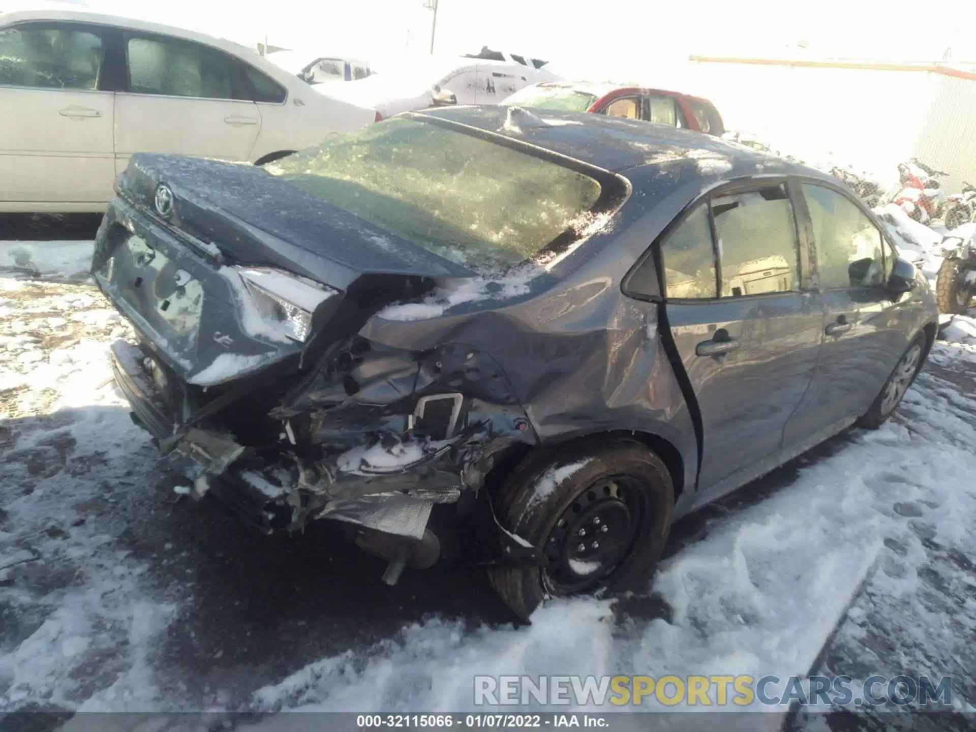 4 Photograph of a damaged car JTDEPMAEXNJ209539 TOYOTA COROLLA 2022