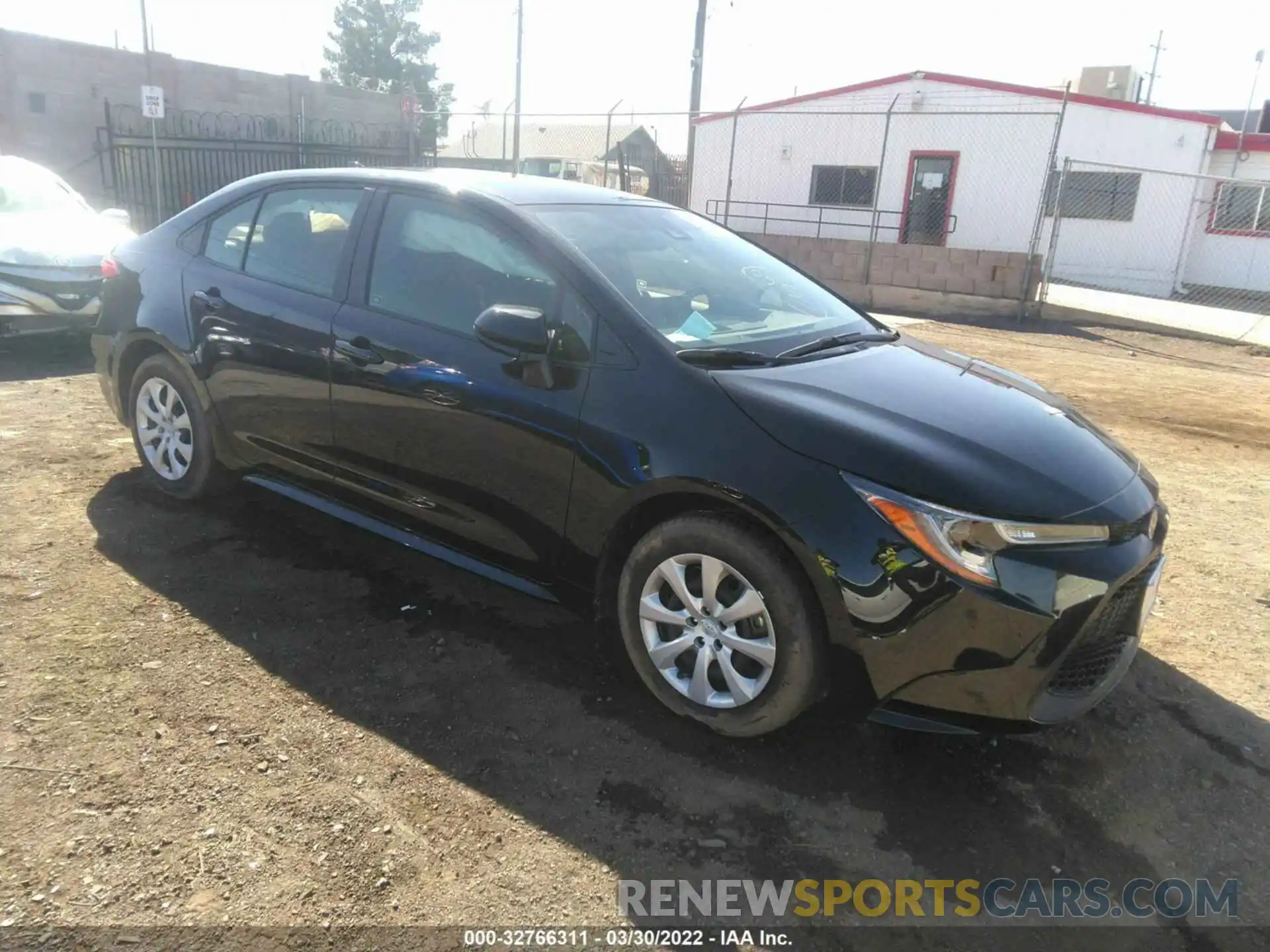 1 Photograph of a damaged car JTDEPMAEXNJ214983 TOYOTA COROLLA 2022