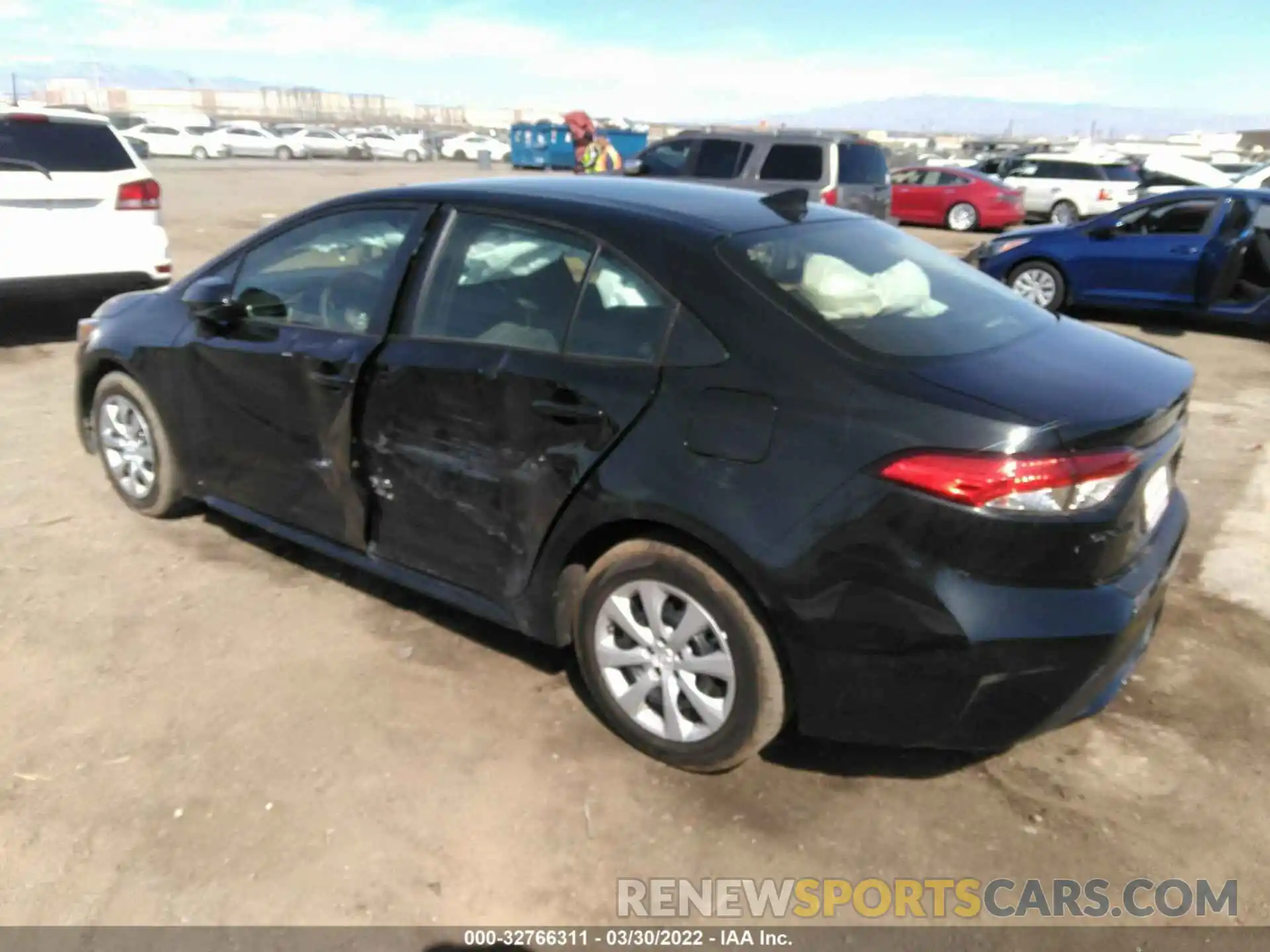 3 Photograph of a damaged car JTDEPMAEXNJ214983 TOYOTA COROLLA 2022