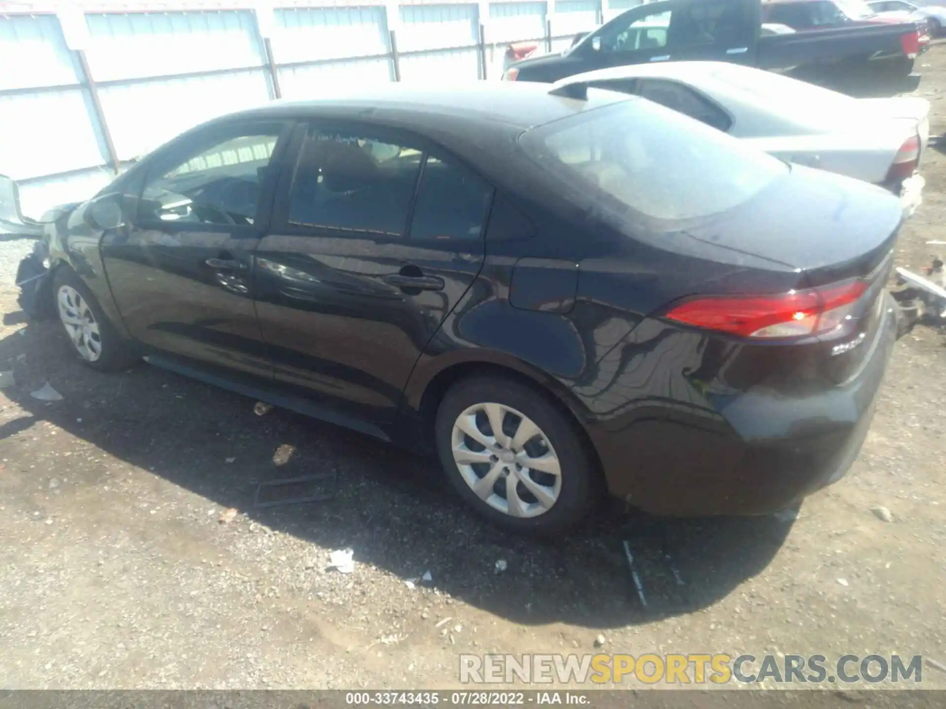 3 Photograph of a damaged car JTDEPMAEXNJ221173 TOYOTA COROLLA 2022