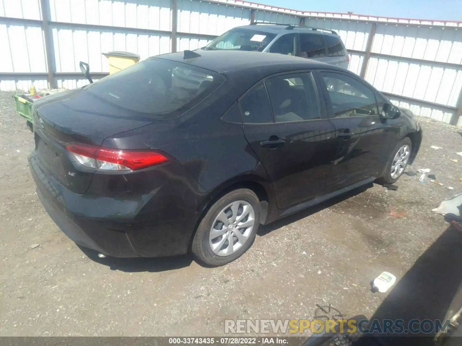 4 Photograph of a damaged car JTDEPMAEXNJ221173 TOYOTA COROLLA 2022