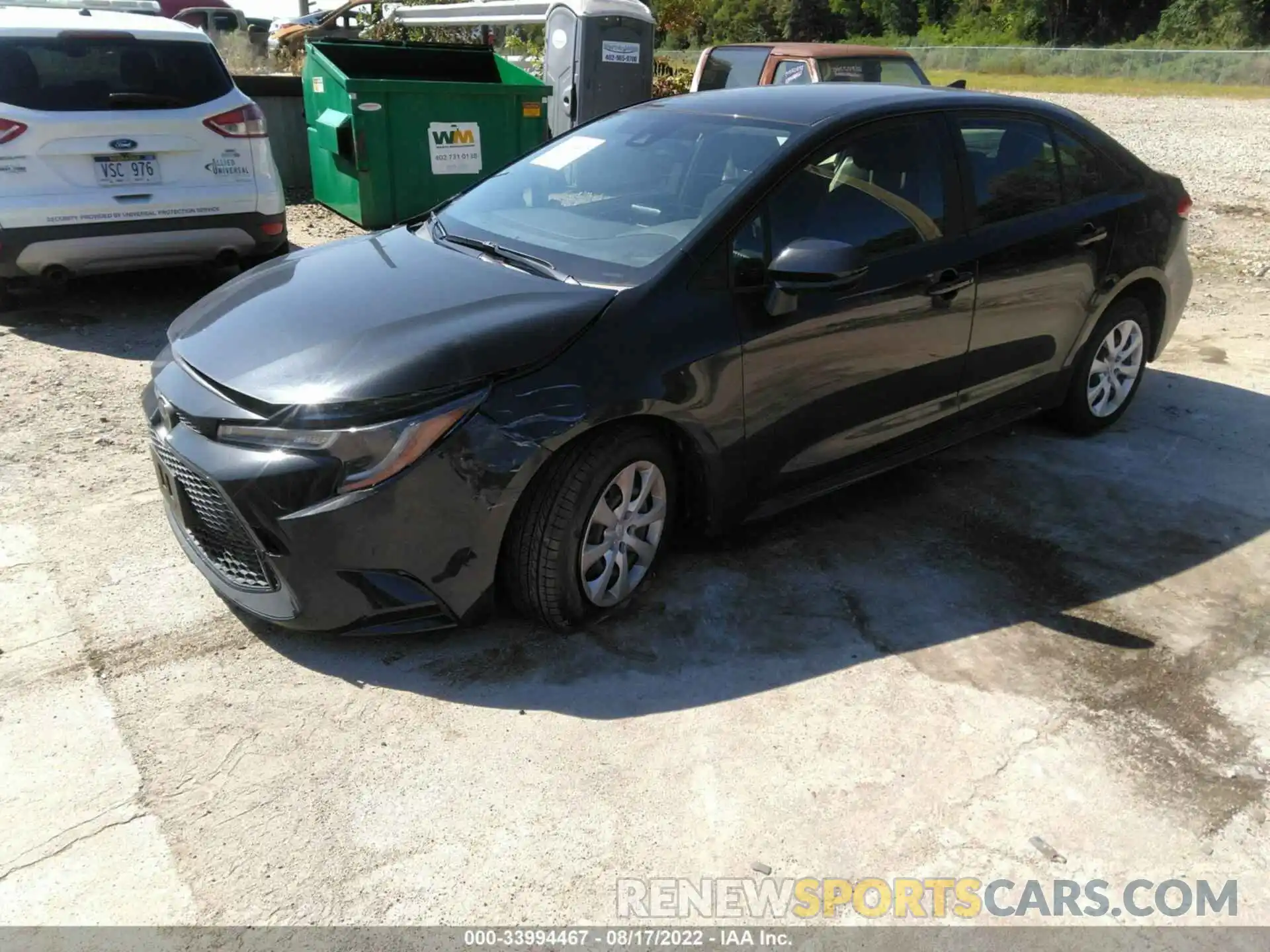 2 Photograph of a damaged car JTDEPMAEXNJ222596 TOYOTA COROLLA 2022