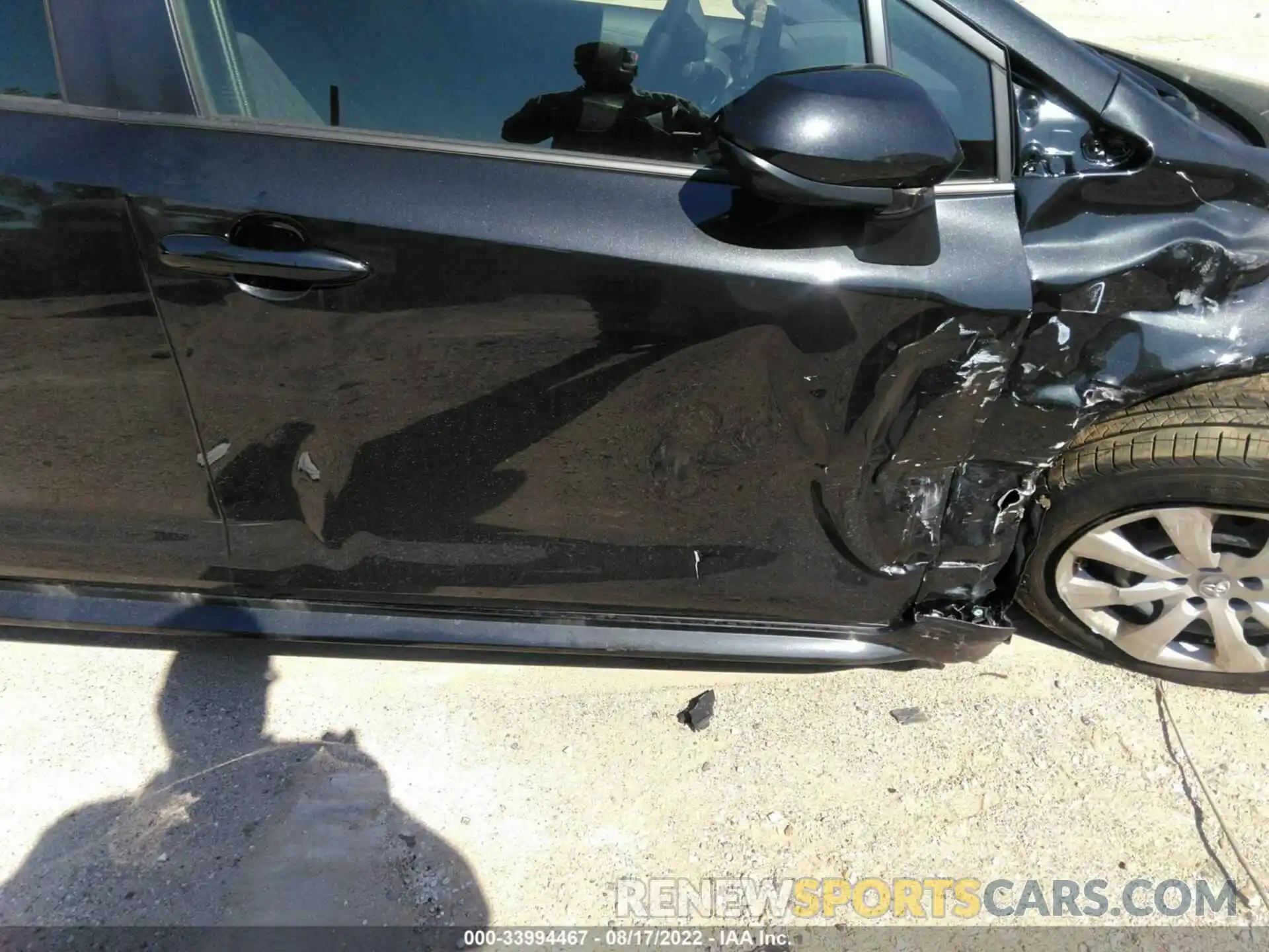 6 Photograph of a damaged car JTDEPMAEXNJ222596 TOYOTA COROLLA 2022