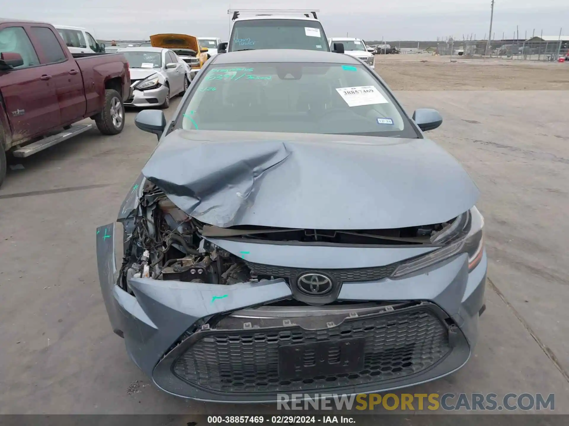 12 Photograph of a damaged car JTDEPMAEXNJ224235 TOYOTA COROLLA 2022