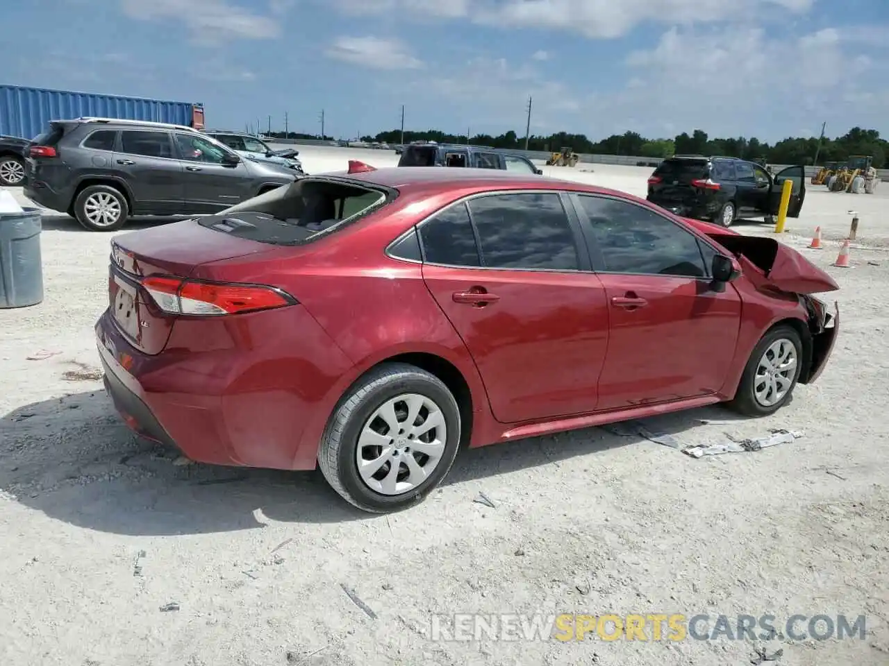 3 Photograph of a damaged car JTDEPMAEXNJ226731 TOYOTA COROLLA 2022