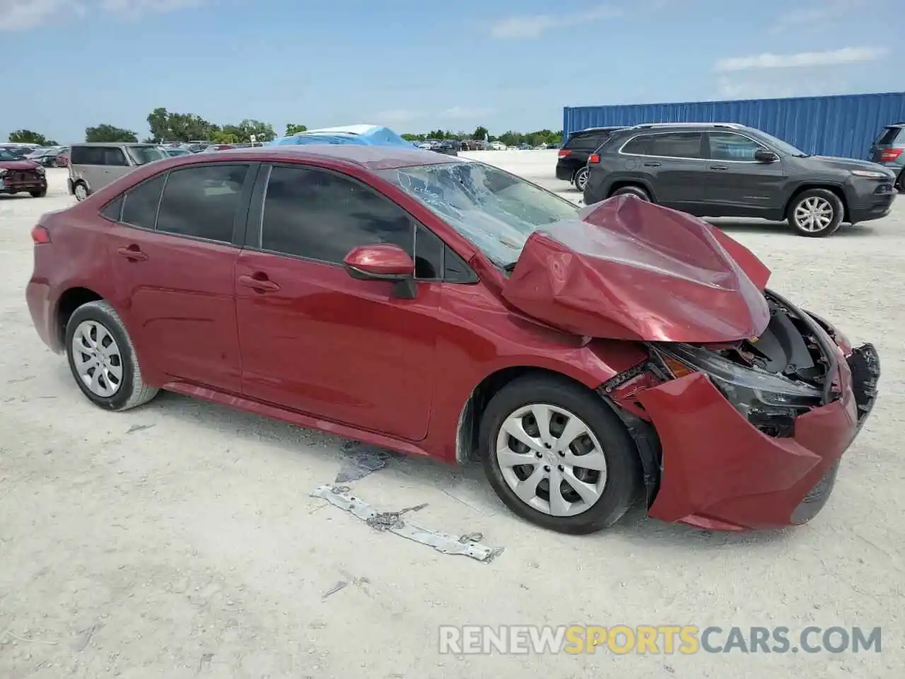 4 Photograph of a damaged car JTDEPMAEXNJ226731 TOYOTA COROLLA 2022