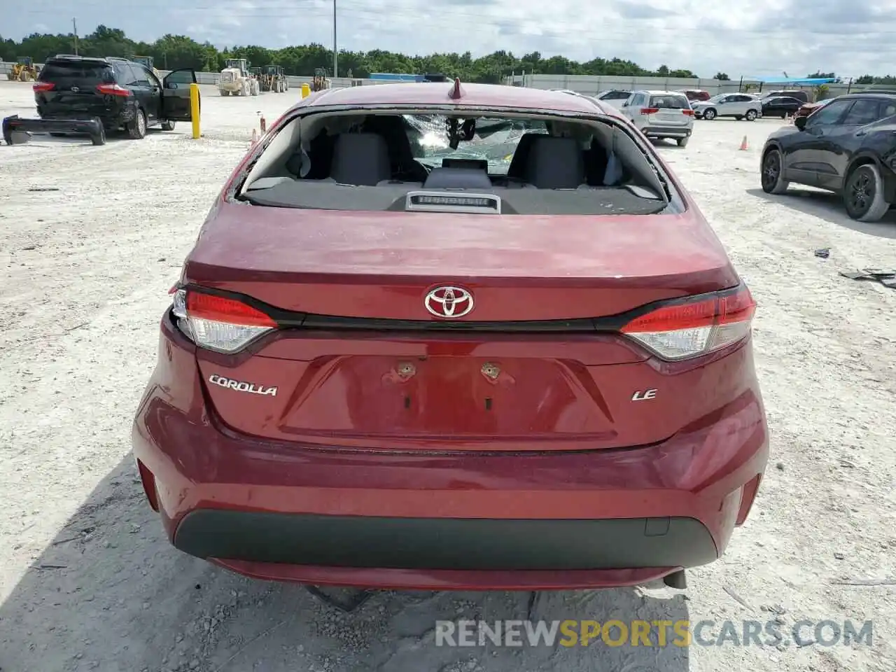 6 Photograph of a damaged car JTDEPMAEXNJ226731 TOYOTA COROLLA 2022