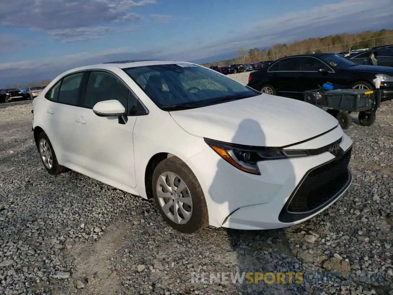 1 Photograph of a damaged car JTDFPMAE2N3005374 TOYOTA COROLLA 2022