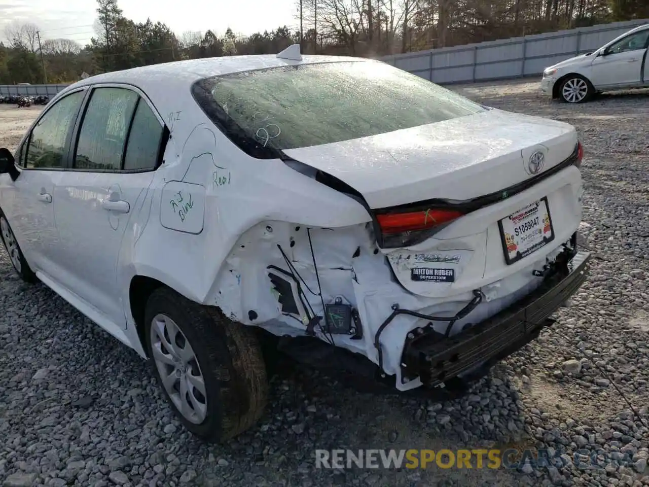 9 Photograph of a damaged car JTDFPMAE2N3005374 TOYOTA COROLLA 2022