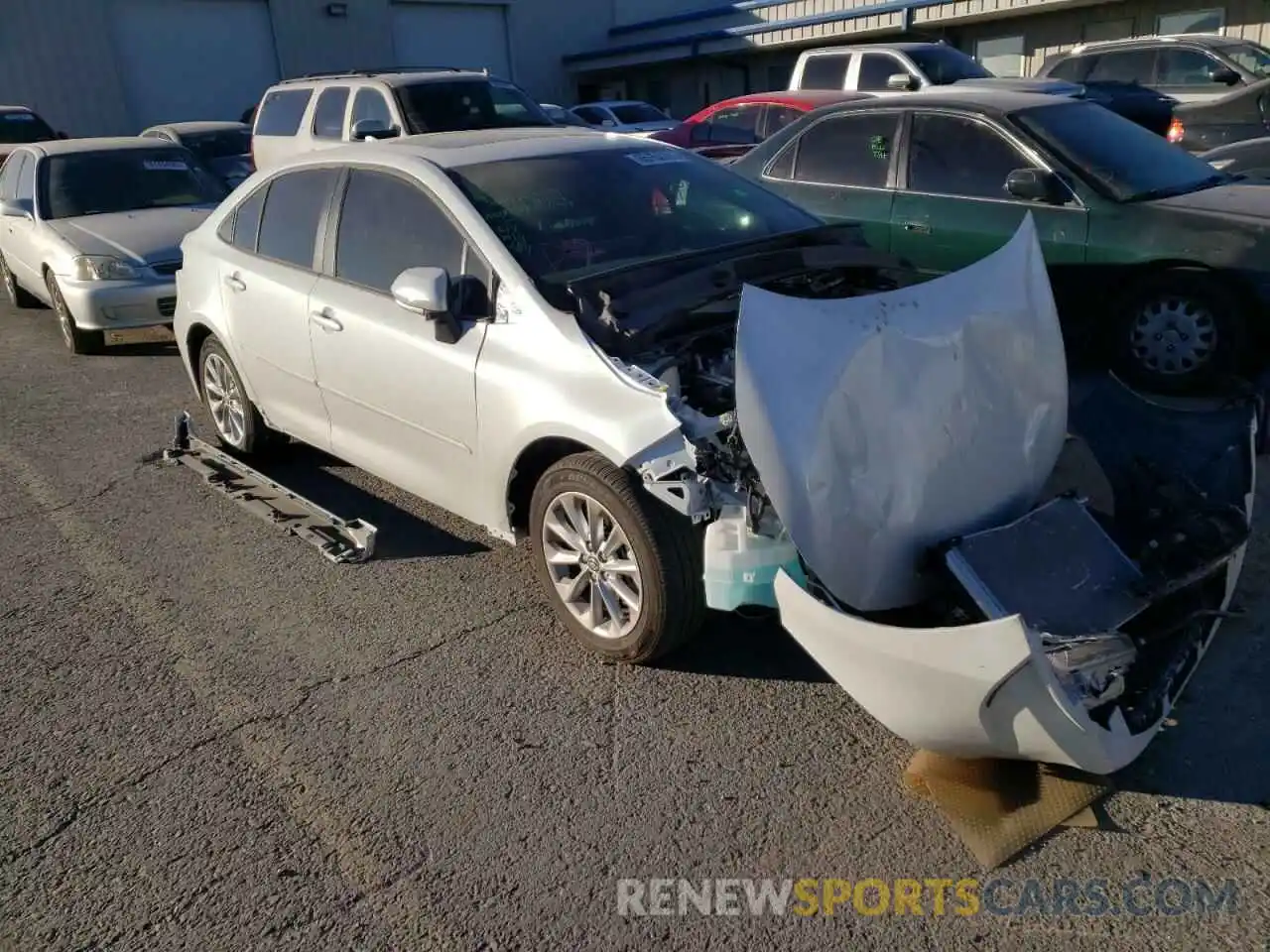 1 Photograph of a damaged car JTDHPMAE1NJ191526 TOYOTA COROLLA 2022