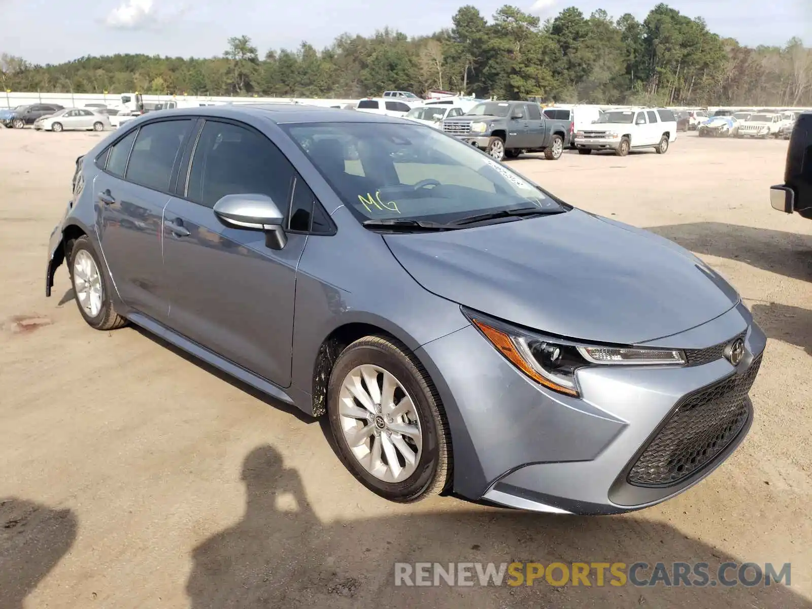 1 Photograph of a damaged car JTDHPMAE1NJ206445 TOYOTA COROLLA 2022