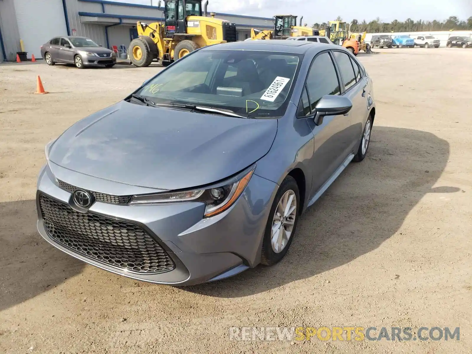 2 Photograph of a damaged car JTDHPMAE1NJ206445 TOYOTA COROLLA 2022