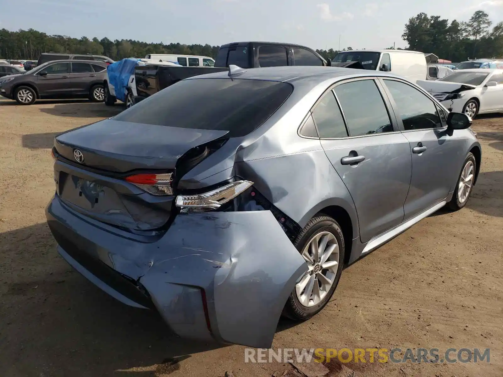 9 Photograph of a damaged car JTDHPMAE1NJ206445 TOYOTA COROLLA 2022