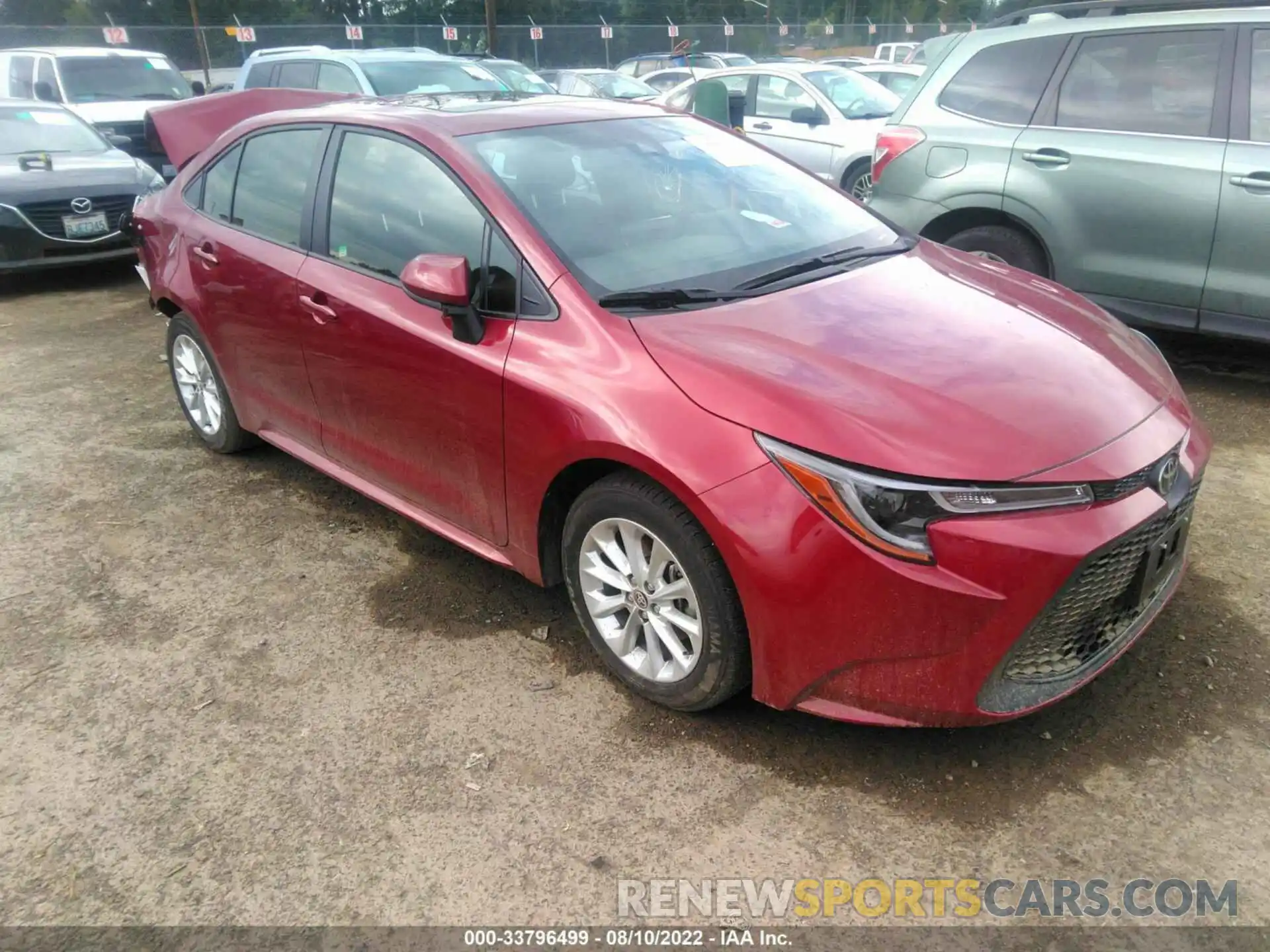 1 Photograph of a damaged car JTDHPMAE1NJ224119 TOYOTA COROLLA 2022