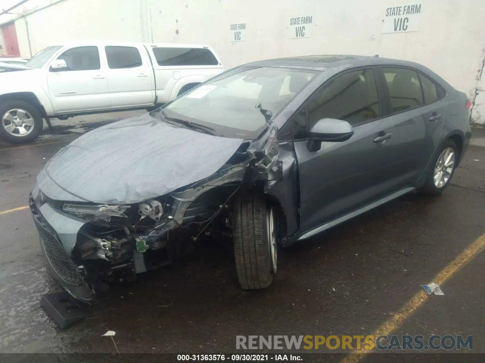 2 Photograph of a damaged car JTDHPMAE3NJ192693 TOYOTA COROLLA 2022